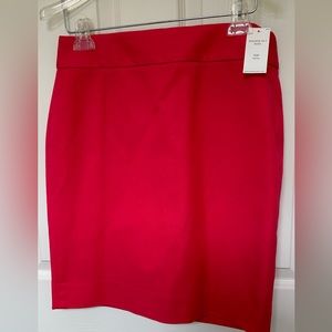 Banana Republic fuschia stretch skirt petite size 10